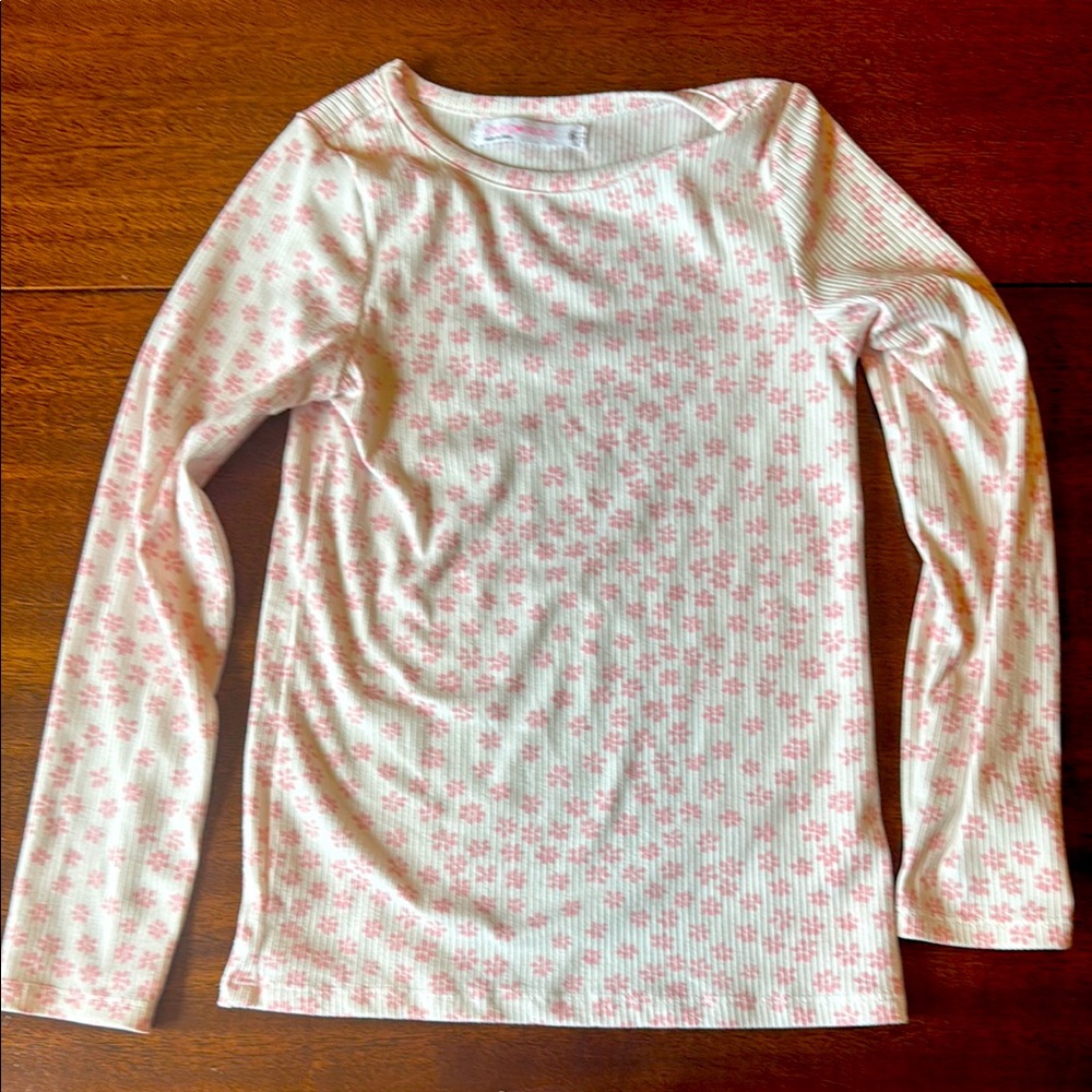 Floral Long Sleeve Kids Top